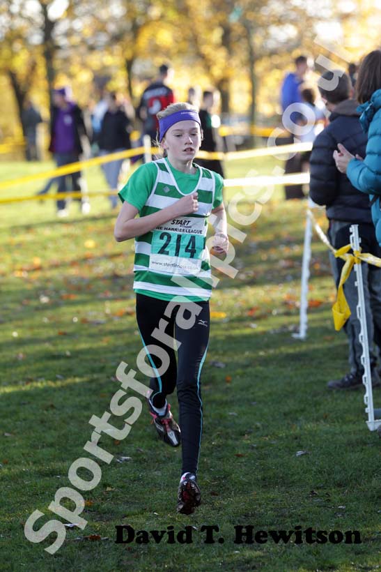 Green 214 Start Fitness North East Harrier League, Blaydon.